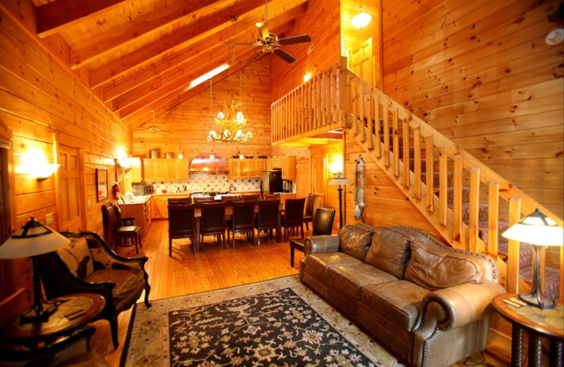 Main Level Interior at Rivers Ridge Lodge