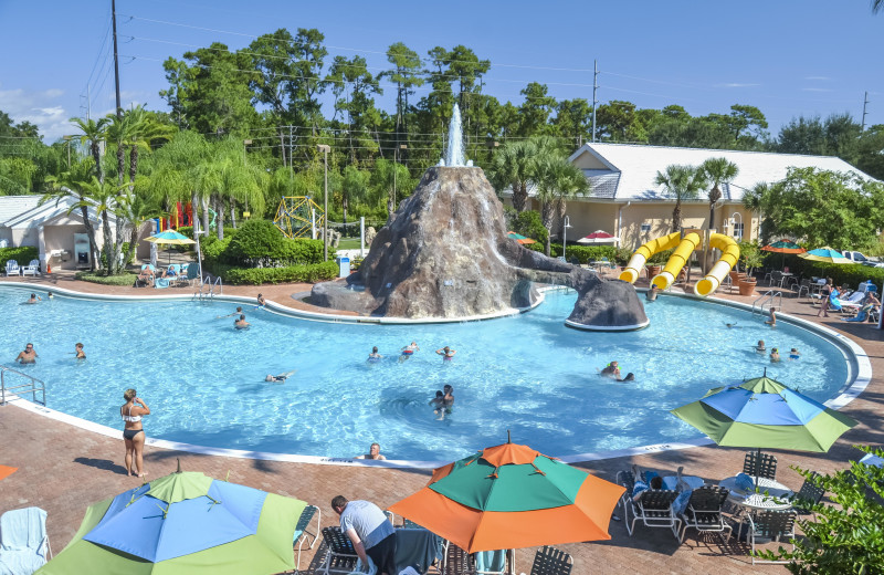 Outdoor pool at Cypress Pointe Resort.