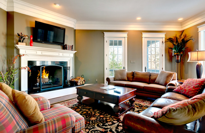 Vacation rental living room at The Private Collection.