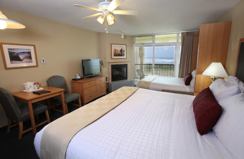 Guest room at Ocean View Resort.