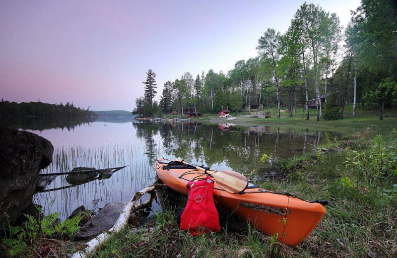 Lake canoes at Olive the Lake.