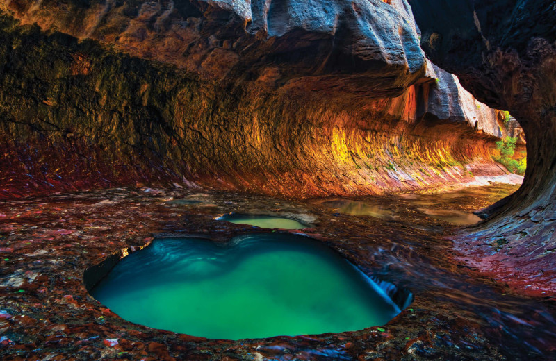 Cave near The Best Western Abbey Inn Hotel.