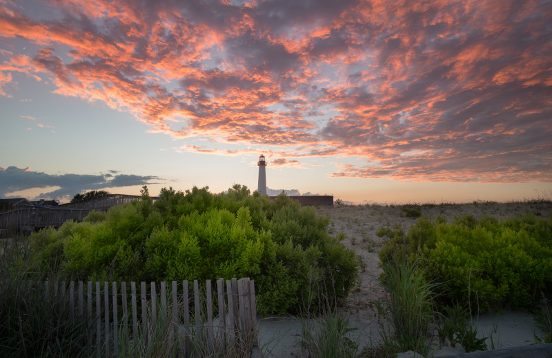 Light house near The South Winds.