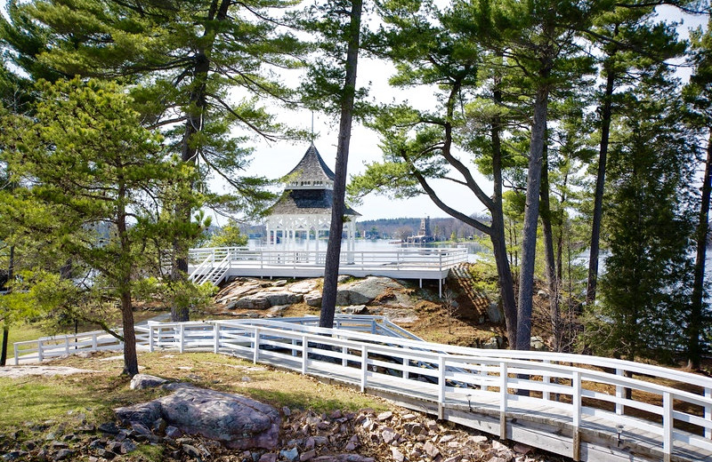 Gazebo at Bonnie Castle Resort.