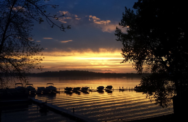 Lake view at Eden Acres Resort.