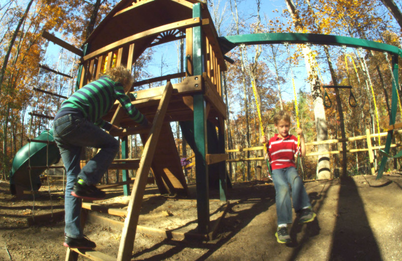 Playground at Watershed Resort.