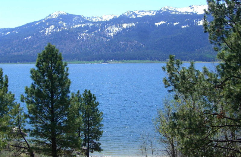 Lake and mountain view at The Ashley Inn.