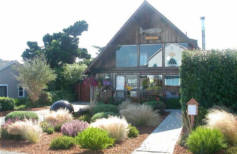 Vacation rental exterior at Redwood Coast Vacation Rentals.