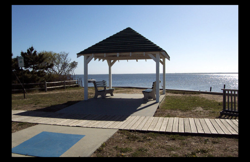Gazebo at Windjammer Motor Inn.
