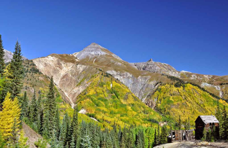 Mountain near Box Canyon Lodge & Hot Springs.