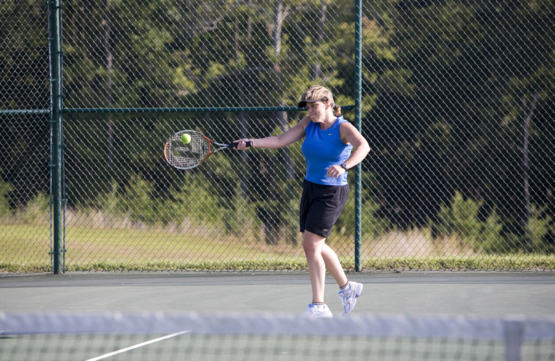 Tennis at Mariners Landing.