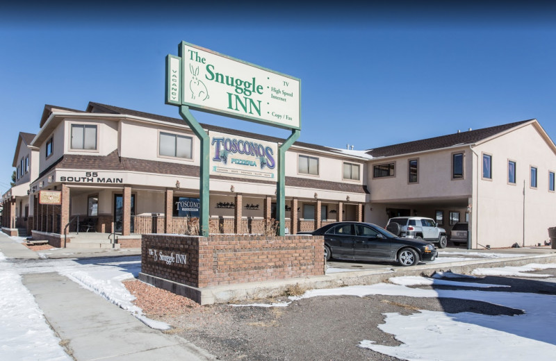 Exterior view of The Snuggle Inn.