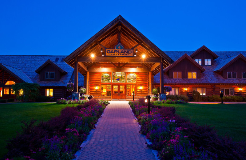 Exterior view of Garland Lodge & Resort.