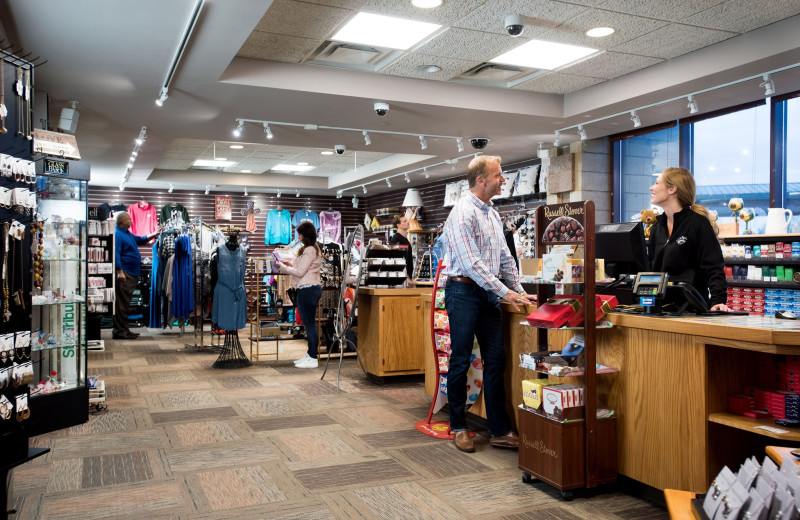 Gift shop at Jackpot Junction Casino Hotel.