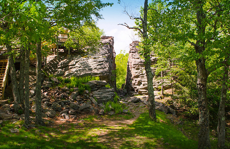 Split rock at Split Rock Resort & Golf Club.