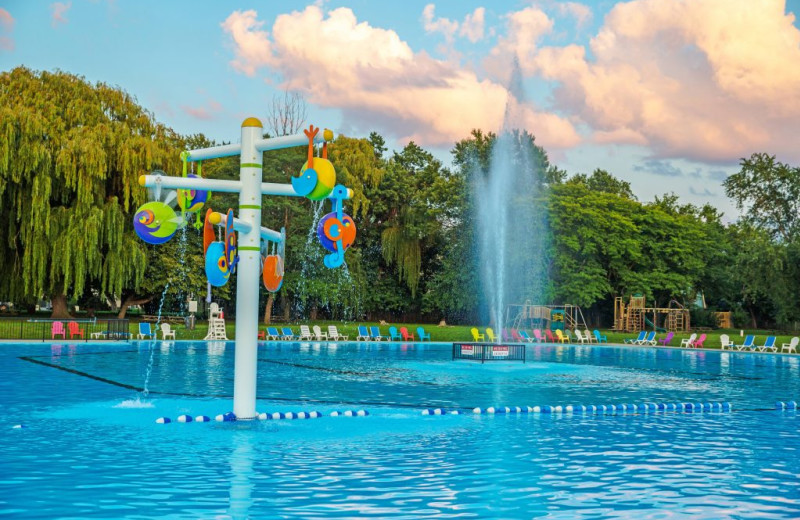 Pool at Great Blue Resorts.
