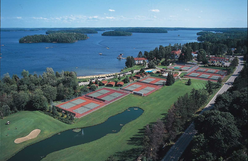 Aerial view of Cleveland's House.