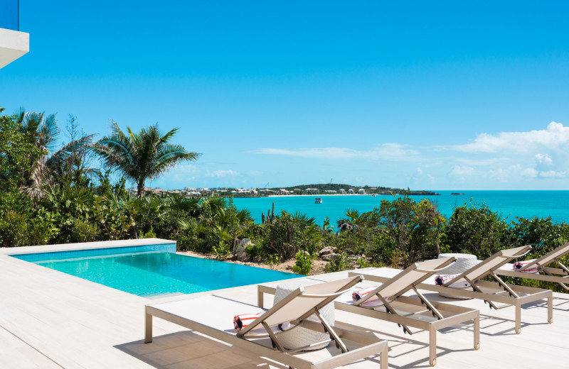 Outdoor pool at Villa Sol Y Luna.