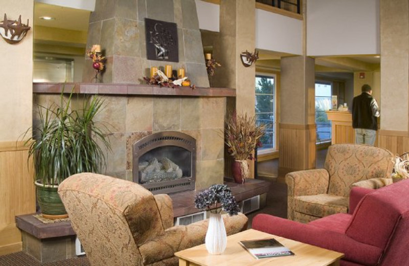 Lobby area at Inn at Cape Kiwanda.