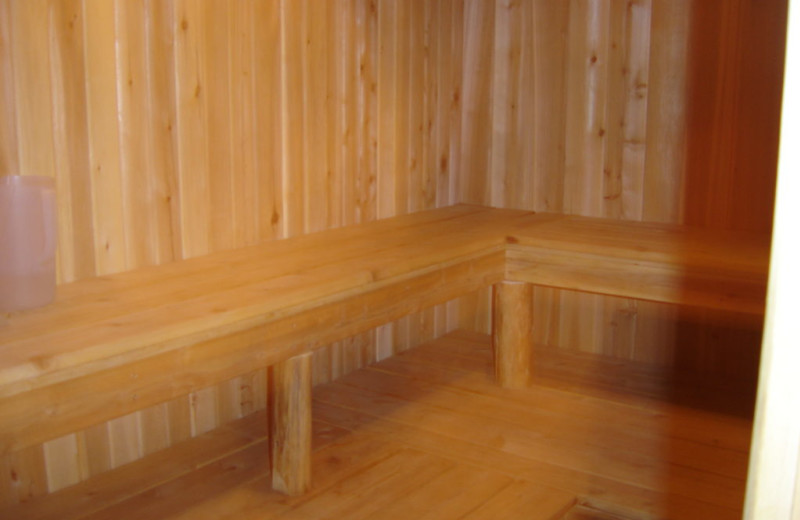 Sauna at Buckhorn on Caribou.