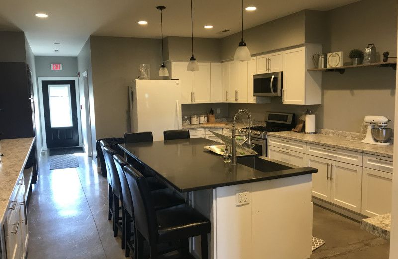 Kitchen at The Lodge at Windy Ridge.