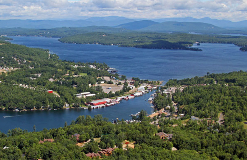 Aerial view of Summit Resort.
