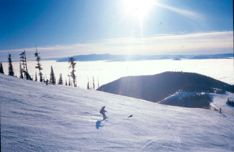 Skiing at Snowbowl.