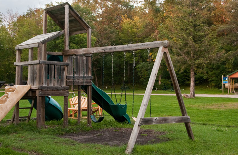Playground at Campfire Bay Resort.