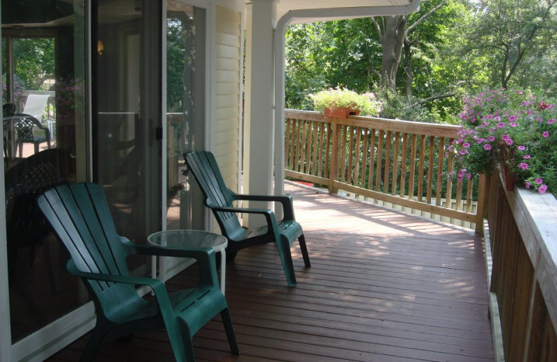 Porch at Grand Hotel of Ogunquit.