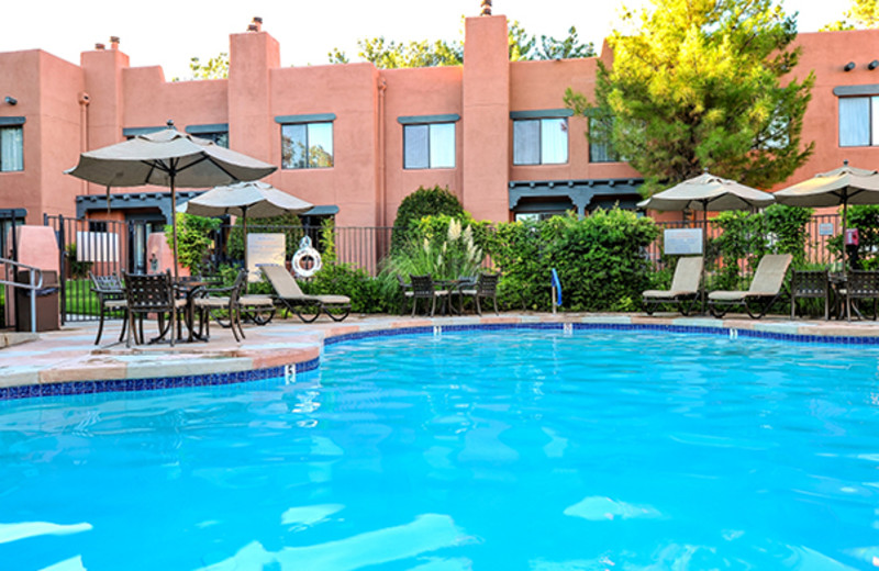 Outdoor pool at Bell Rock Inn.