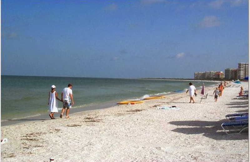 The beach at Sunshine Resort Rentals, LLC.