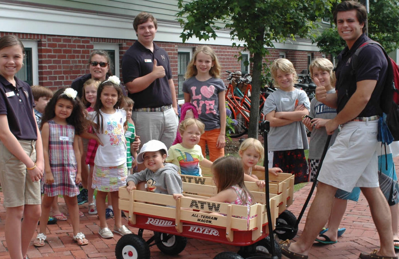 Kids group at The Nantucket Hotel and Resort.