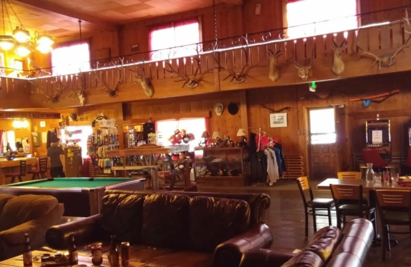 Dining at Jackson Hot Springs Lodge.