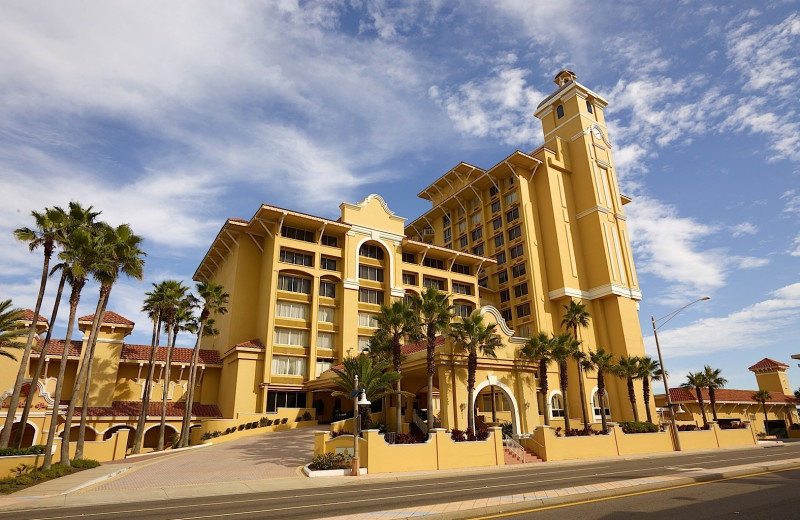 Exterior view of Plaza Resort & Spa.