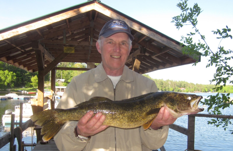 Fishing at Wolseley Lodge.