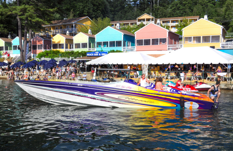 Boat at Naswa Resort.