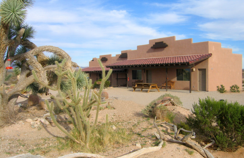 Exterior view of Stagecoach Trails Guest Ranch.