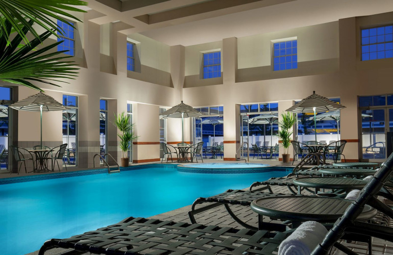 Indoor pool at North Conway Grand Hotel.