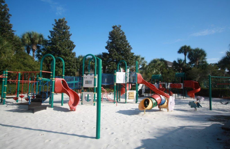 Playground near Destin Getaways.