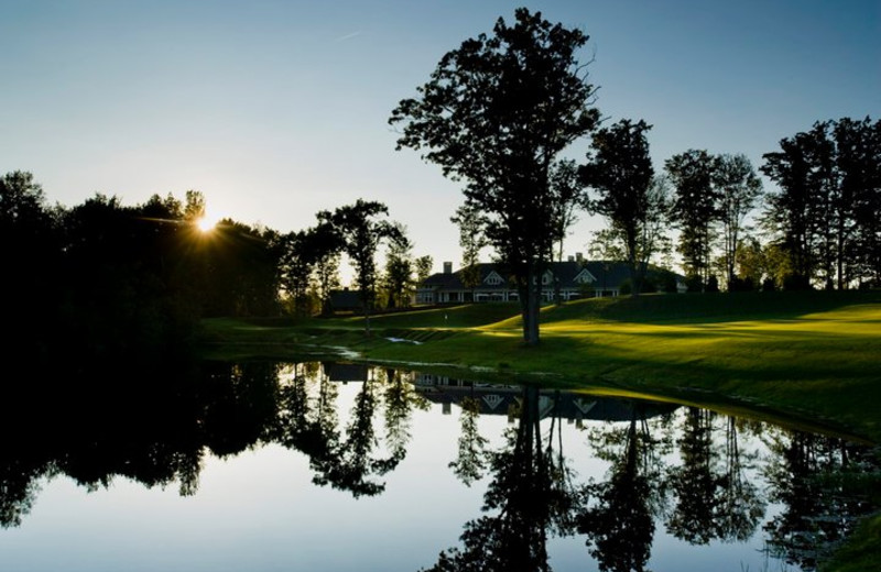 Golf course at Tullymore Golf Resort.