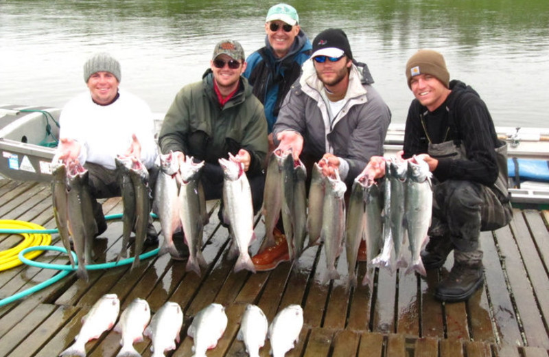 Fishing at Alagnak Lodge.