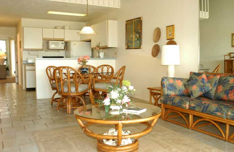 Vacation rental interior at Hale Kamaole Condos.