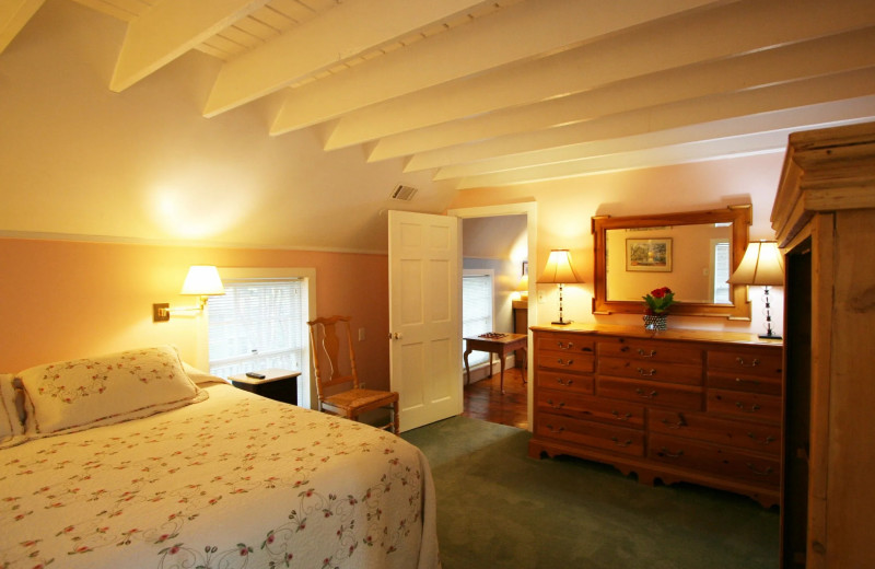 Guest room at The Imperial Hotel and Restaurant.