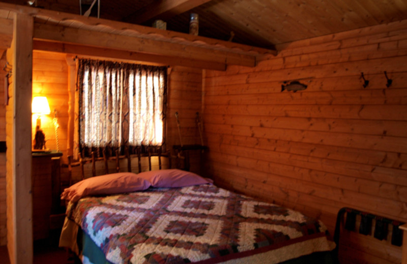 Cabin Bedroom at Mallard's Landing