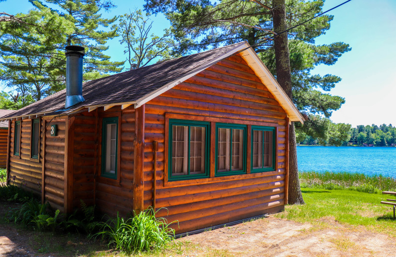 Cabin exterior at Wilderness Resort Villas.