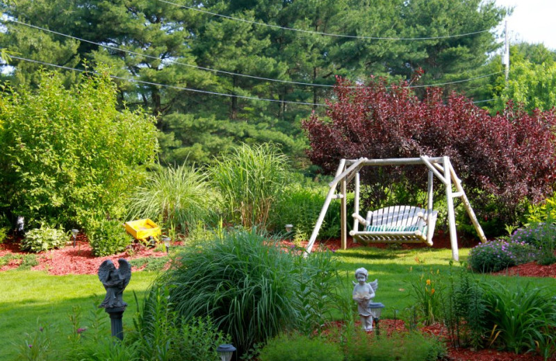 Garden at The Kingsley House.