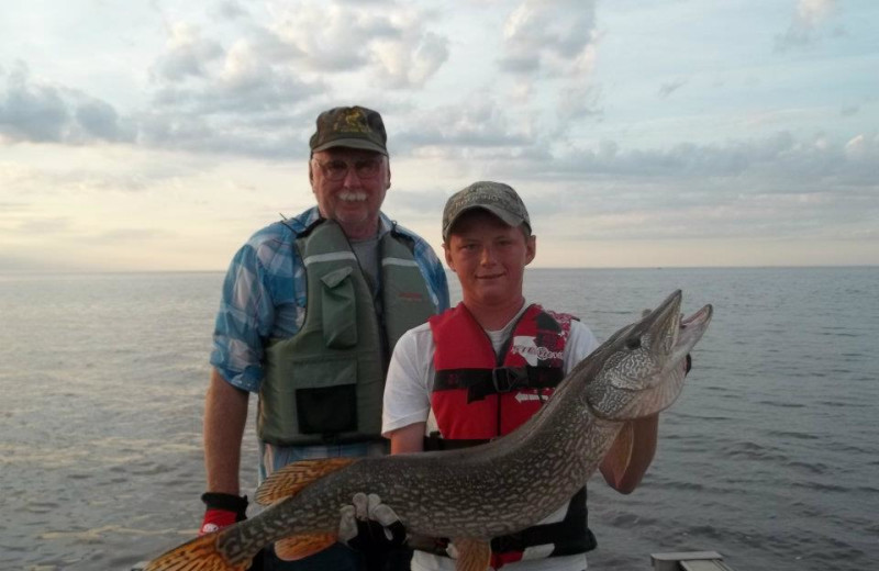 Fishing at Cyrus Resort.