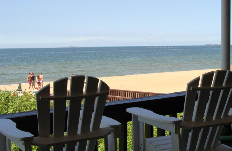 Chairs at Virginia Beach Resort Hotel.