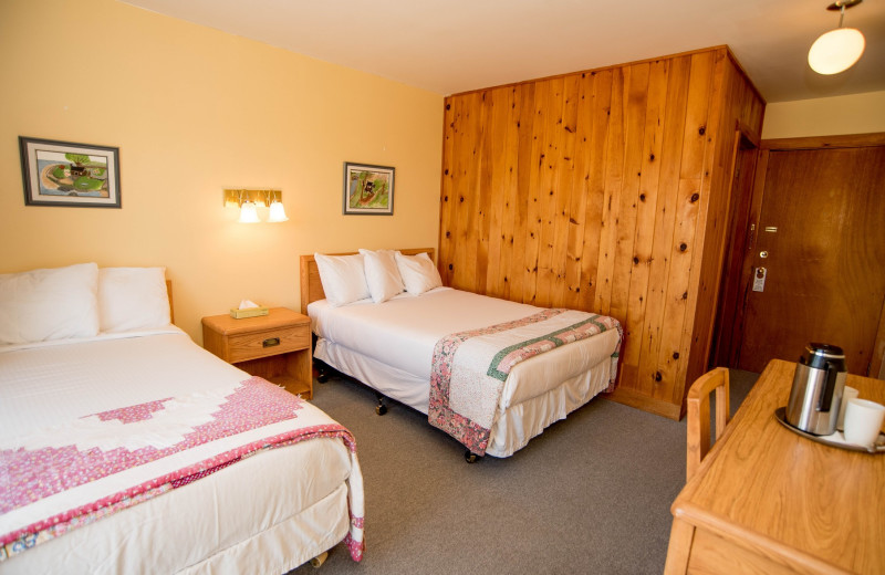 Guest room at Brier Island Lodge and Resort.