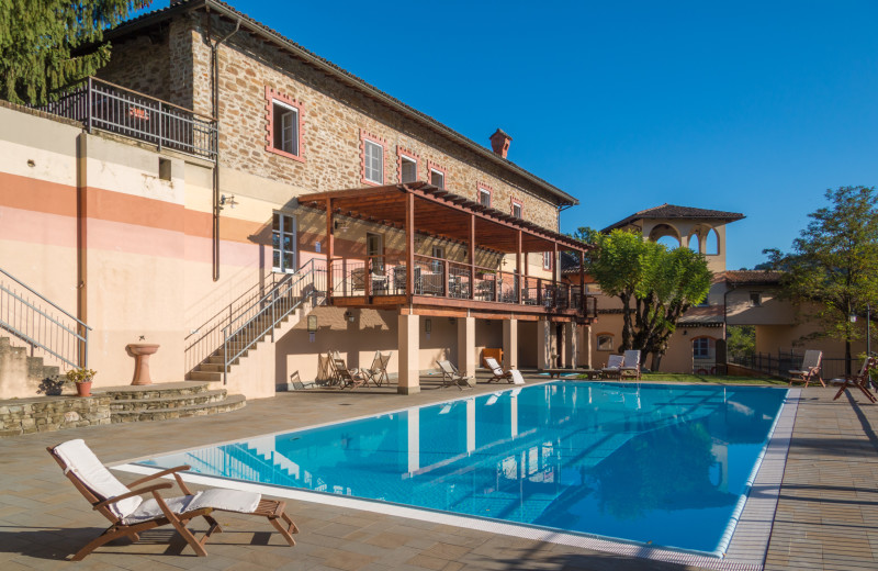 Outdoor pool at Casa Wallace.